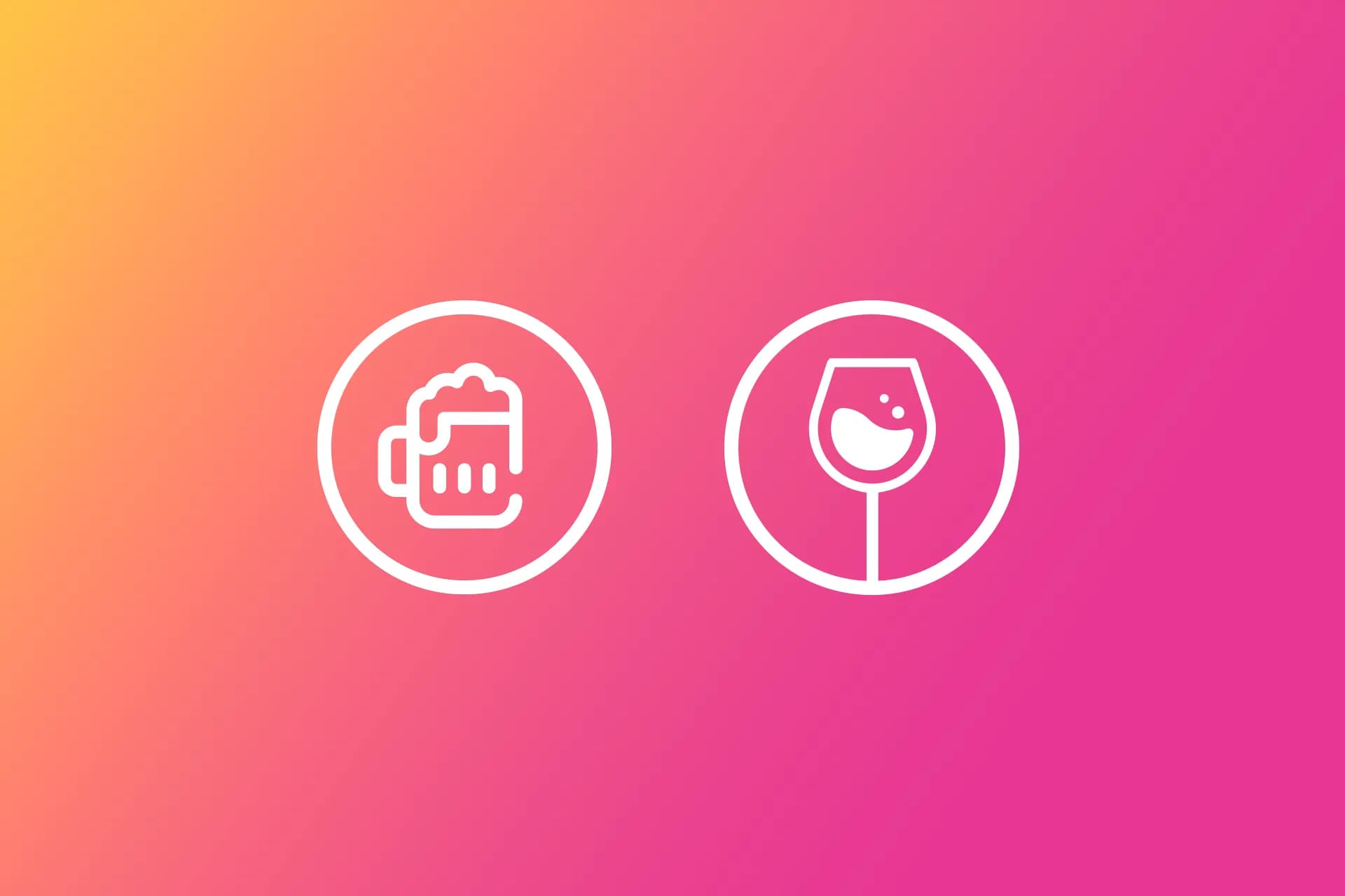 Wine and food pairing shown in the GETSOMMM menu